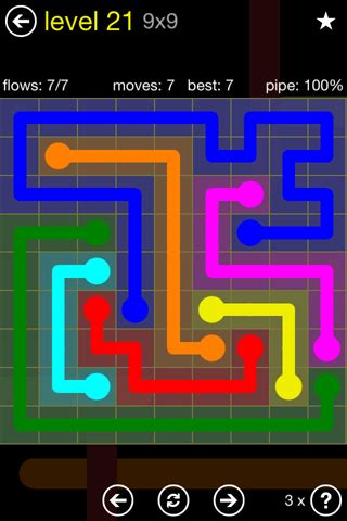 flow free level 21 9x9|‪Flow Free 9x9 level 21 (Regular Pack Hard)‬ .